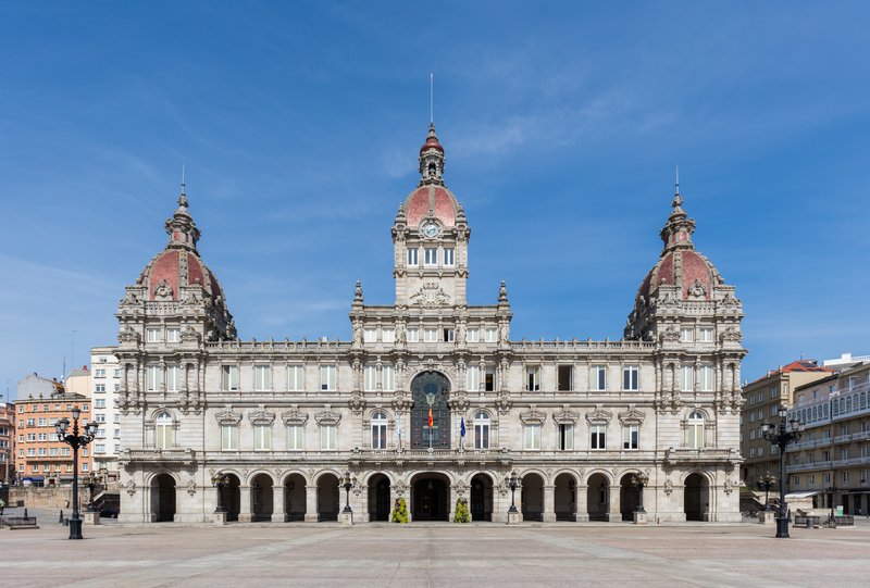 Panorama města A Coruña