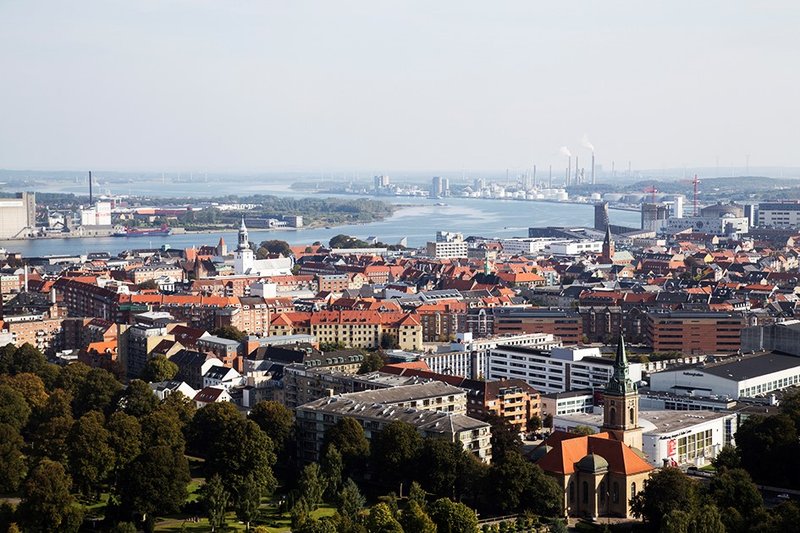 Aalborg天際線