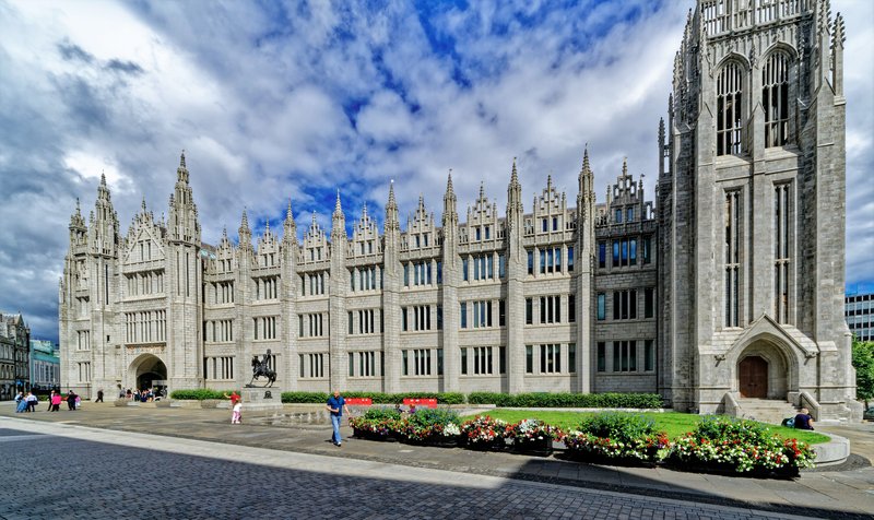 Skyline of Aberdeen