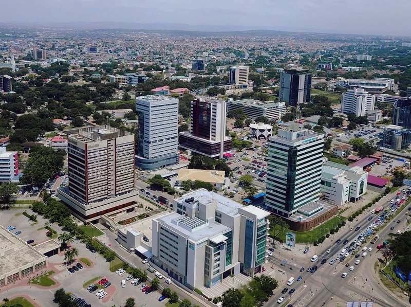 Skyline of Accra