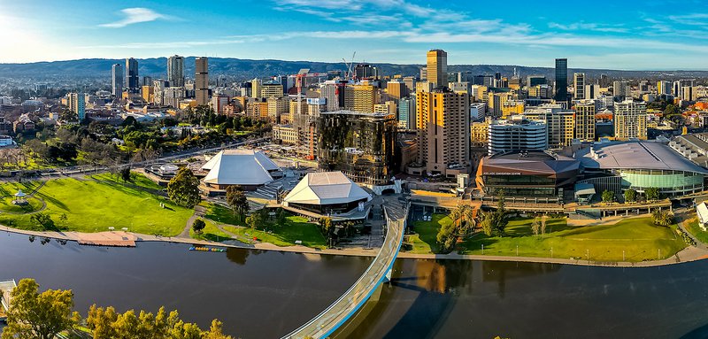 Πανοραμική άποψη του Adelaide