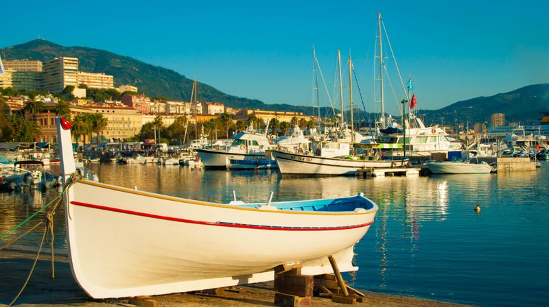 Panorama města Ajaccio