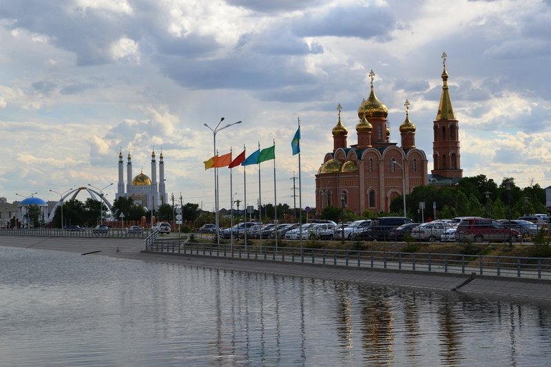 Skyline of Aktobe