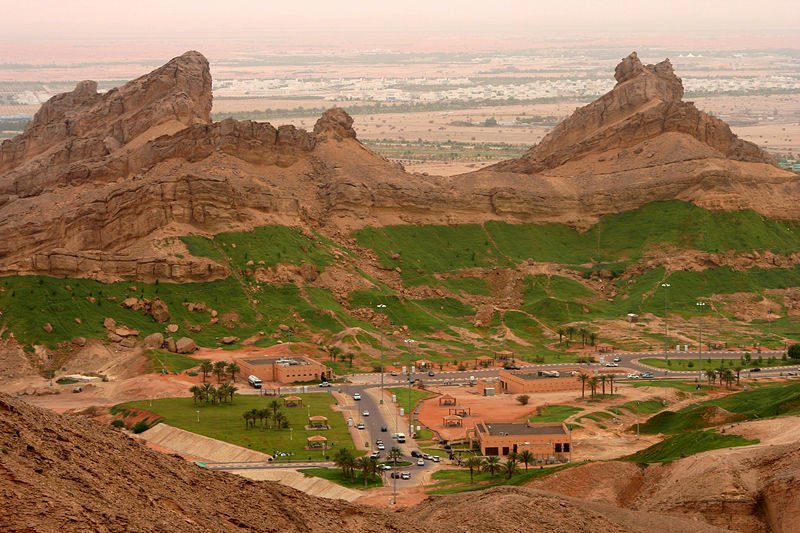 Skyline of Al Ain