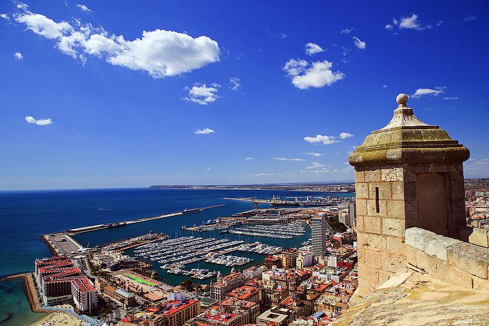 Panorama města Alicante