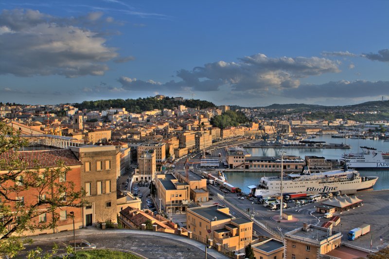 Panorama města Ancona