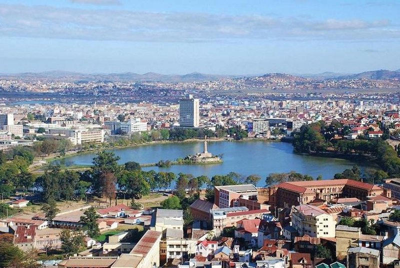 Skyline of Antananarivo