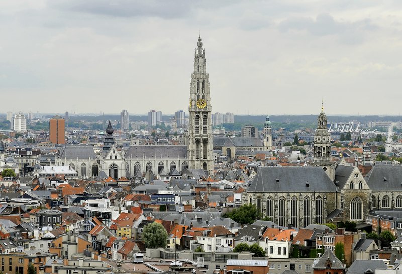 Skyline von Antwerp