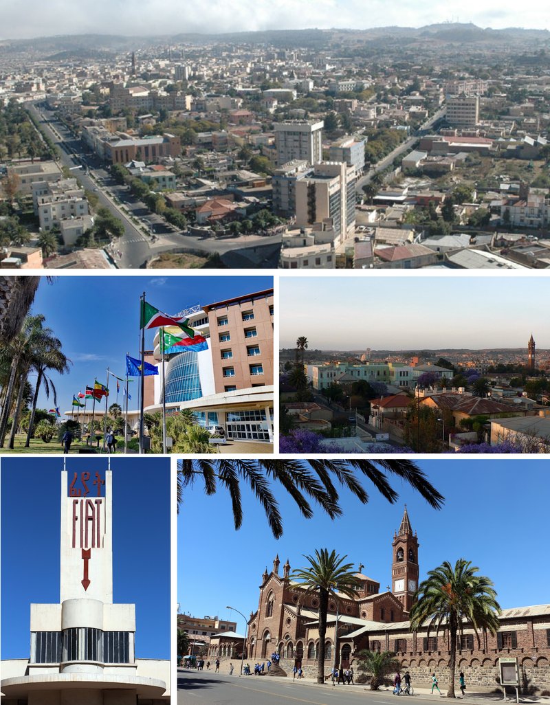 Skyline of Asmara
