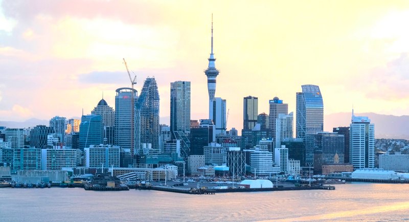 Skyline of Auckland