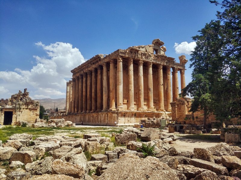 Skyline of Baalbek