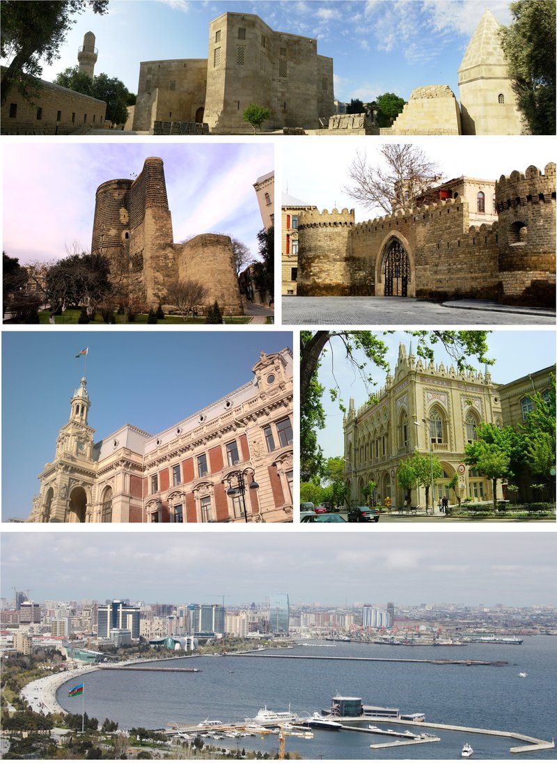 Skyline of Baku