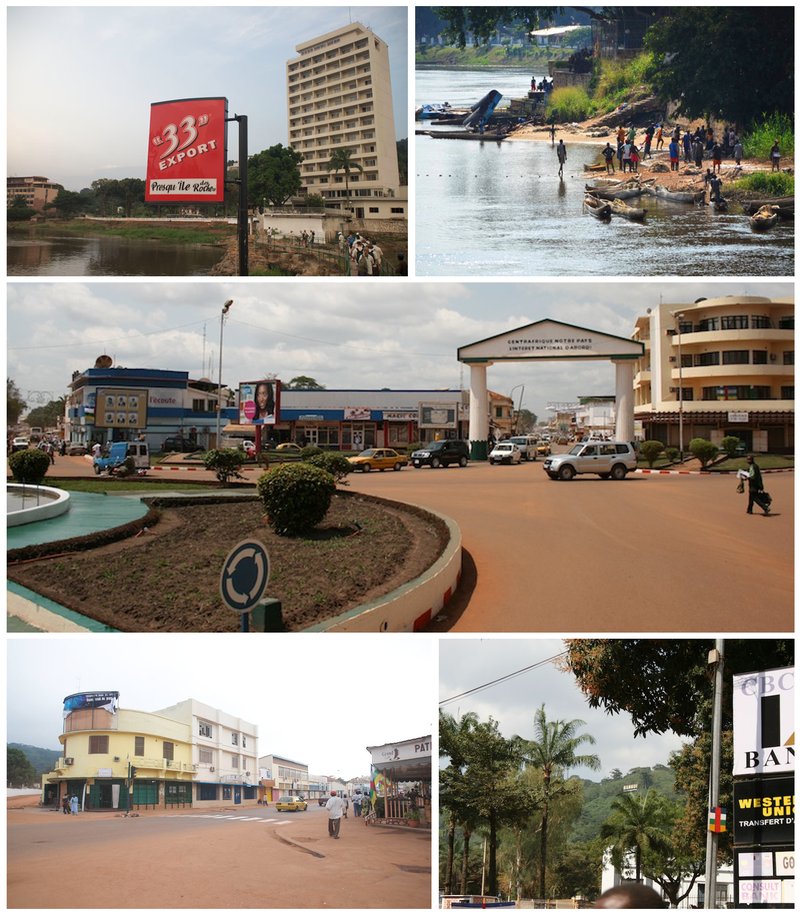 Skyline of Bangui