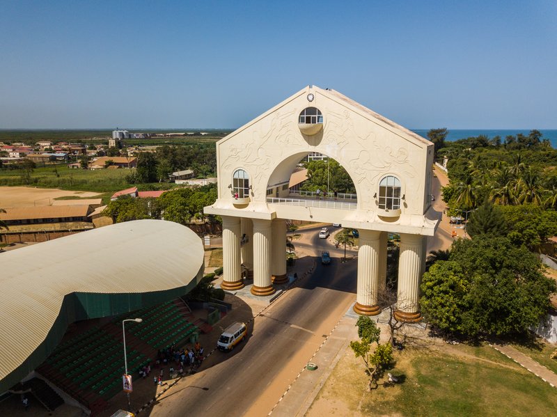 Skyline of Banjul