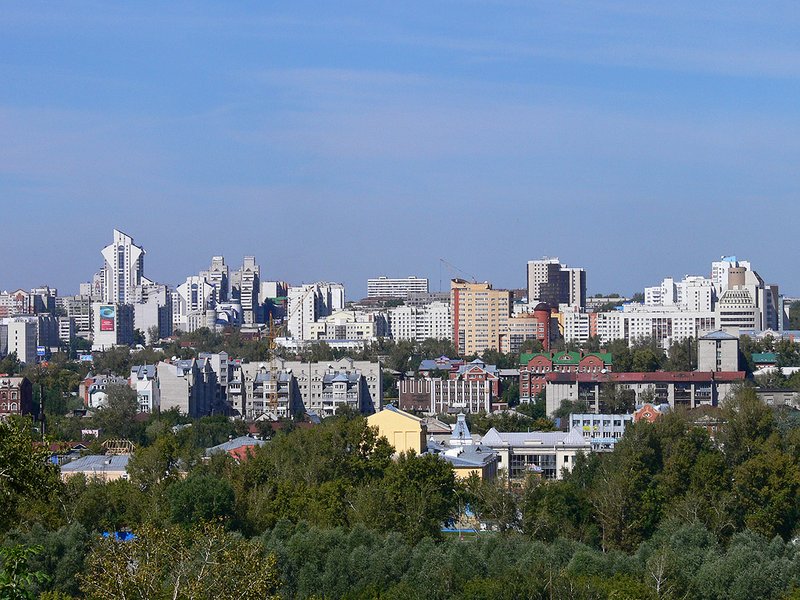 Skyline of Barnaul