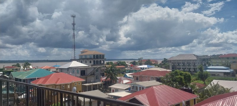 Skyline of Bartica