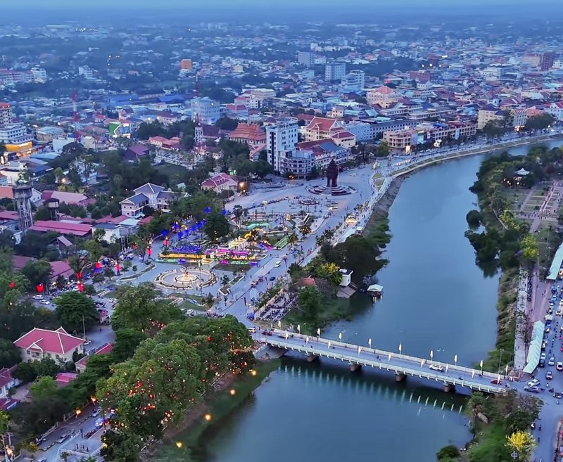 Skyline of Battambang