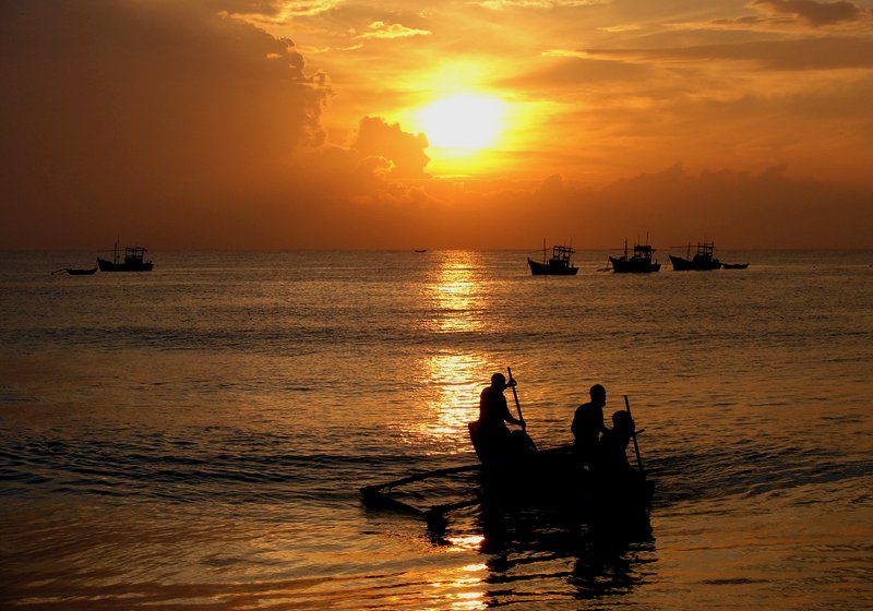 Skyline of Batticaloa