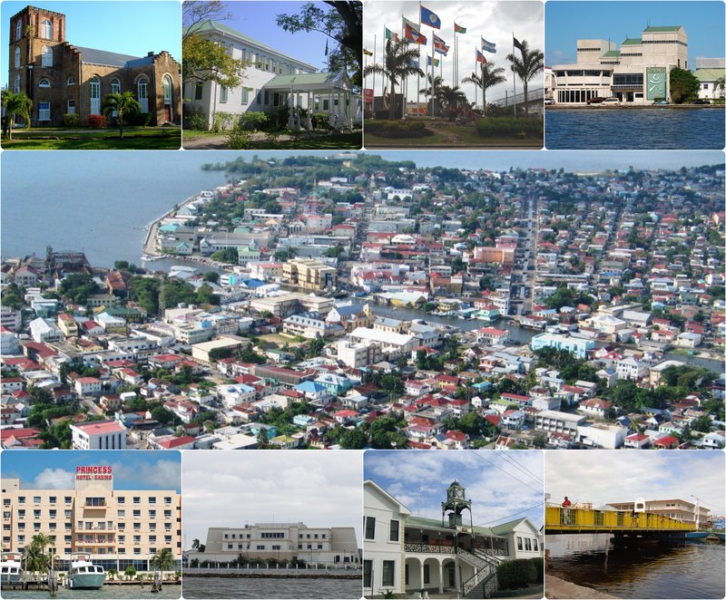 Skyline of Belize City
