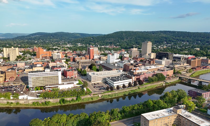 Skyline of Binghamton
