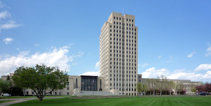 Skyline of Bismarck