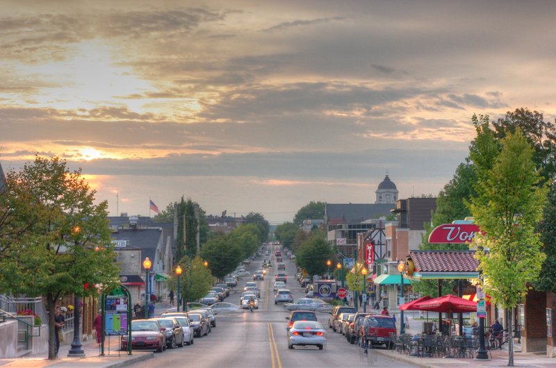 Skyline of Bloomington