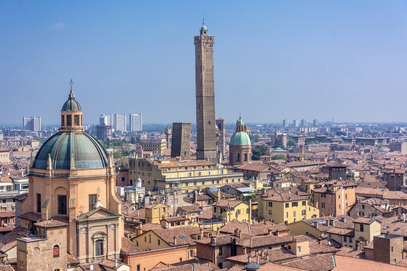 Panorama města Bologna