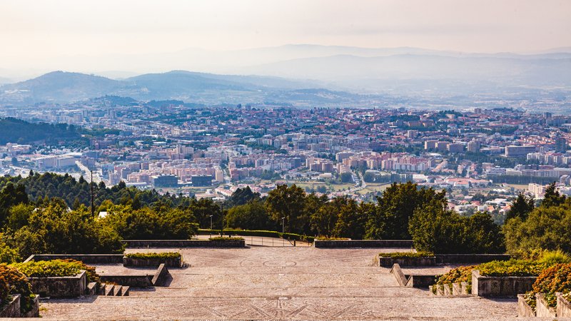 Panorama města Braga