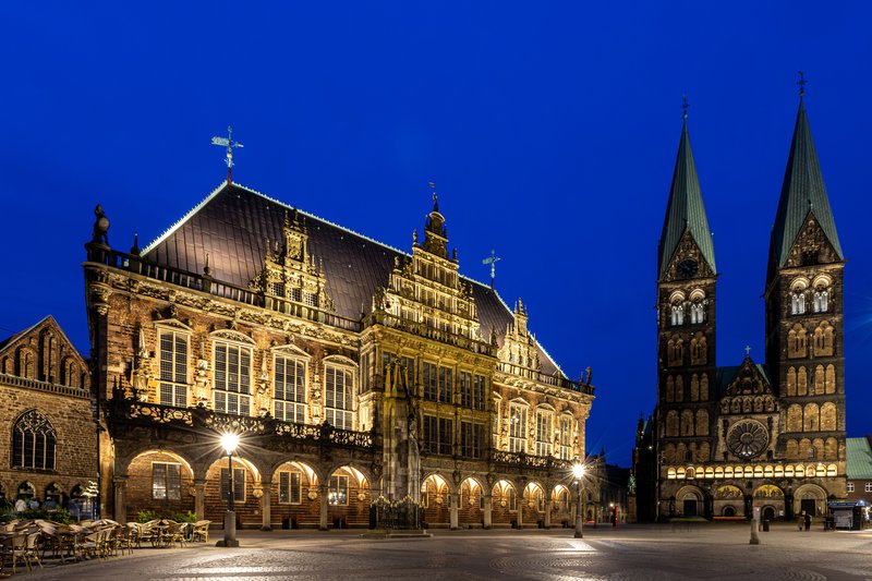 Panorama města Bremen