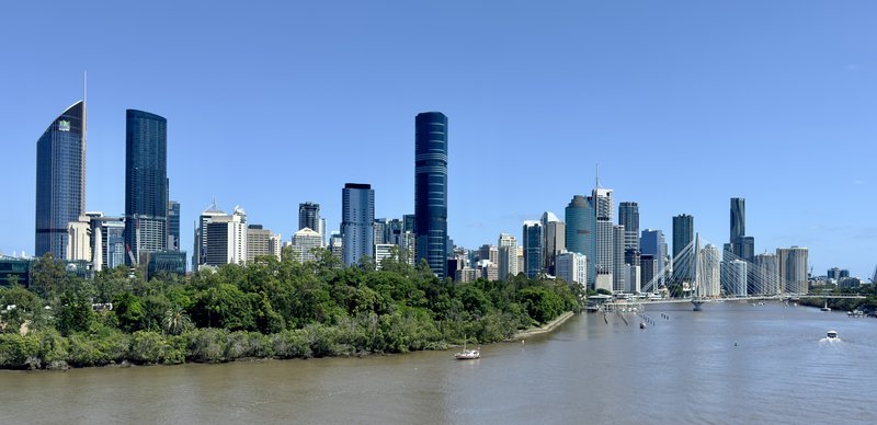 Πανοραμική άποψη του Brisbane