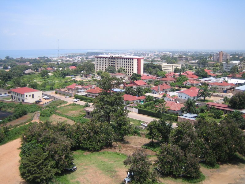 Skyline of Bujumbura