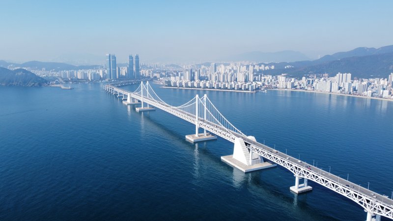 Skyline of Busan