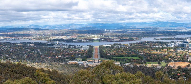 Πανοραμική άποψη του Canberra