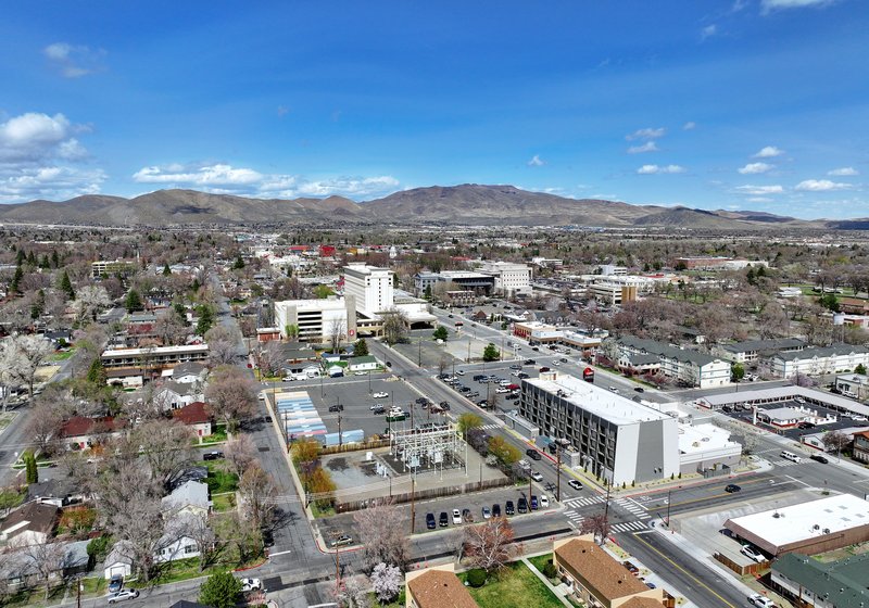 Skyline of Carson City