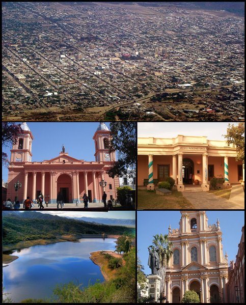 Panorama města San Fernando del Valle de Catamarca