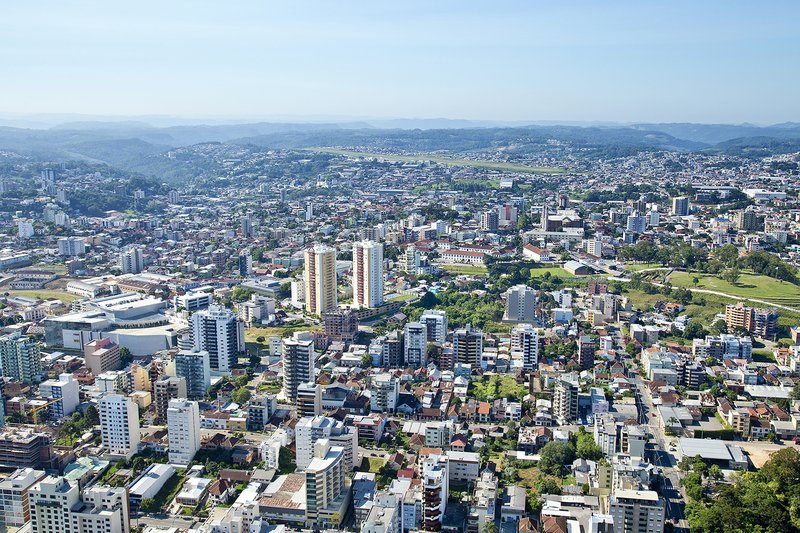 Panorama města Caxias do Sul