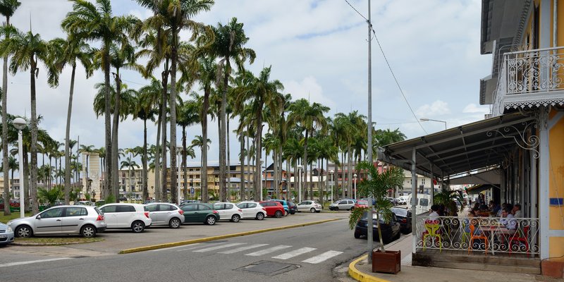 Skyline of Cayenne