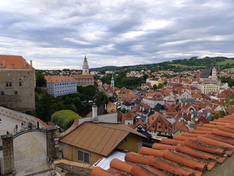 Panorama města Český Krumlov