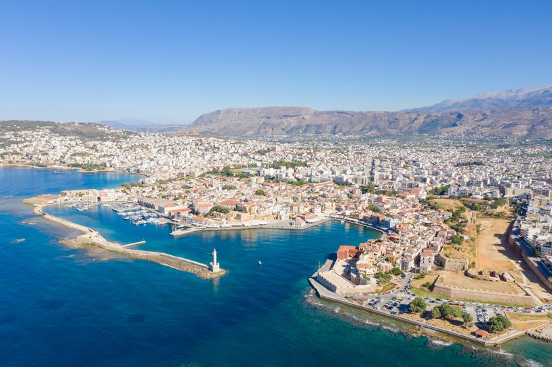 Πανοραμική άποψη του Chania