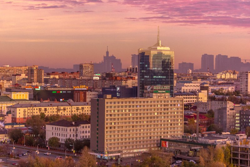 Skyline of Chelyabinsk