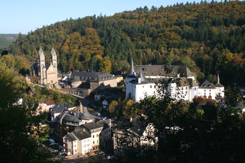 Panorama města Clervaux