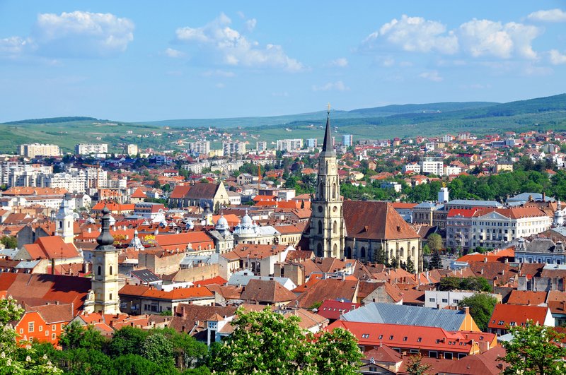 Cluj-Napoca天际线