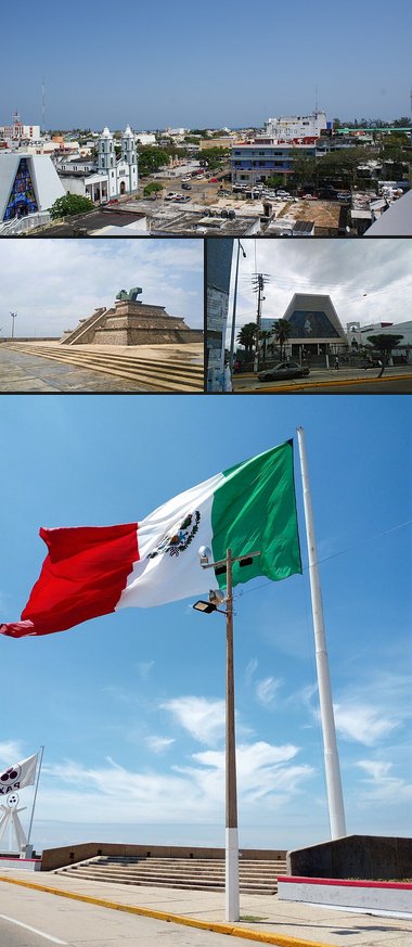 Πανοραμική άποψη του Coatzacoalcos