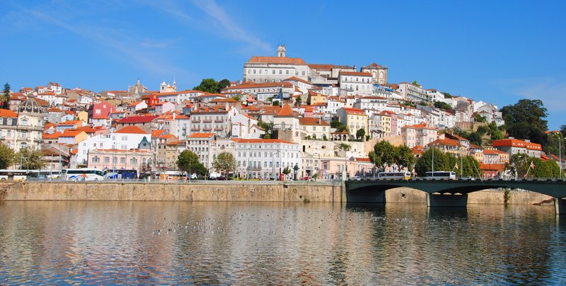 Panorama města Coimbra
