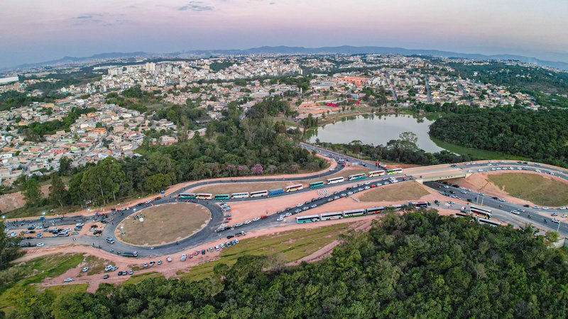 Panorama města Contagem