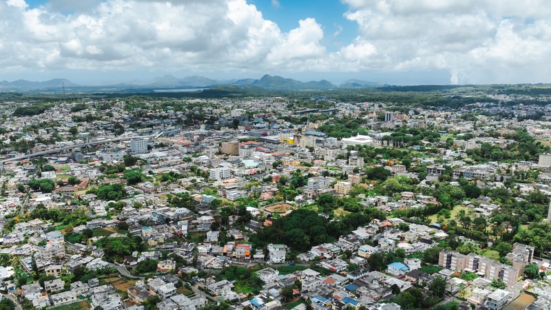 Skyline of Curepipe