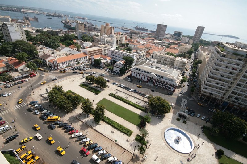 Skyline of Dakar