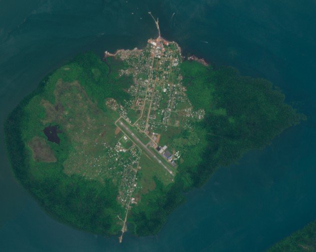 Skyline of Daru