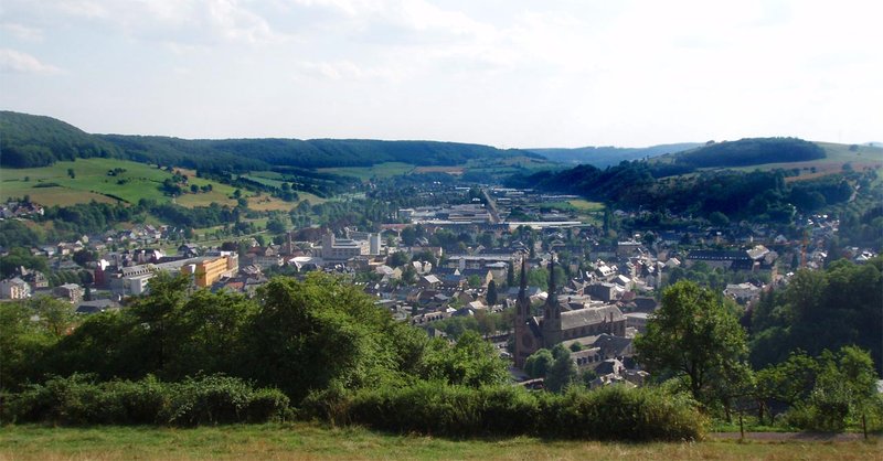Panorama města Diekirch