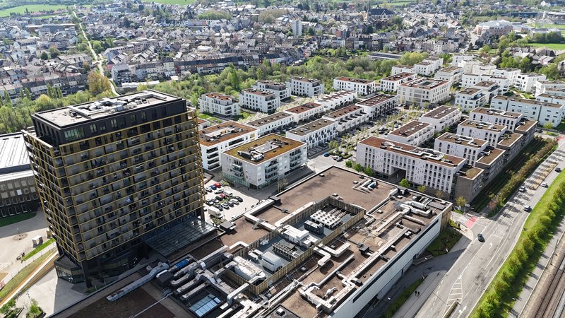 Panorama města Differdange